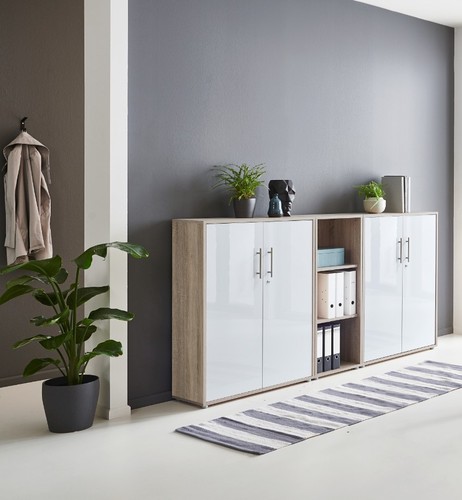 Aktenschrank set mit offenem - set,